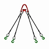 Строп канатный HITCH 4СК-10,0/3000 заплет